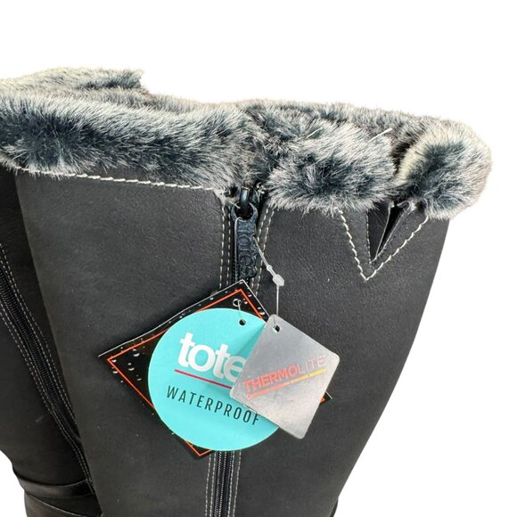 Totes Waterproof Thermolite Tall Boots | Size 8.5 | NWT - Picture 6 of 10